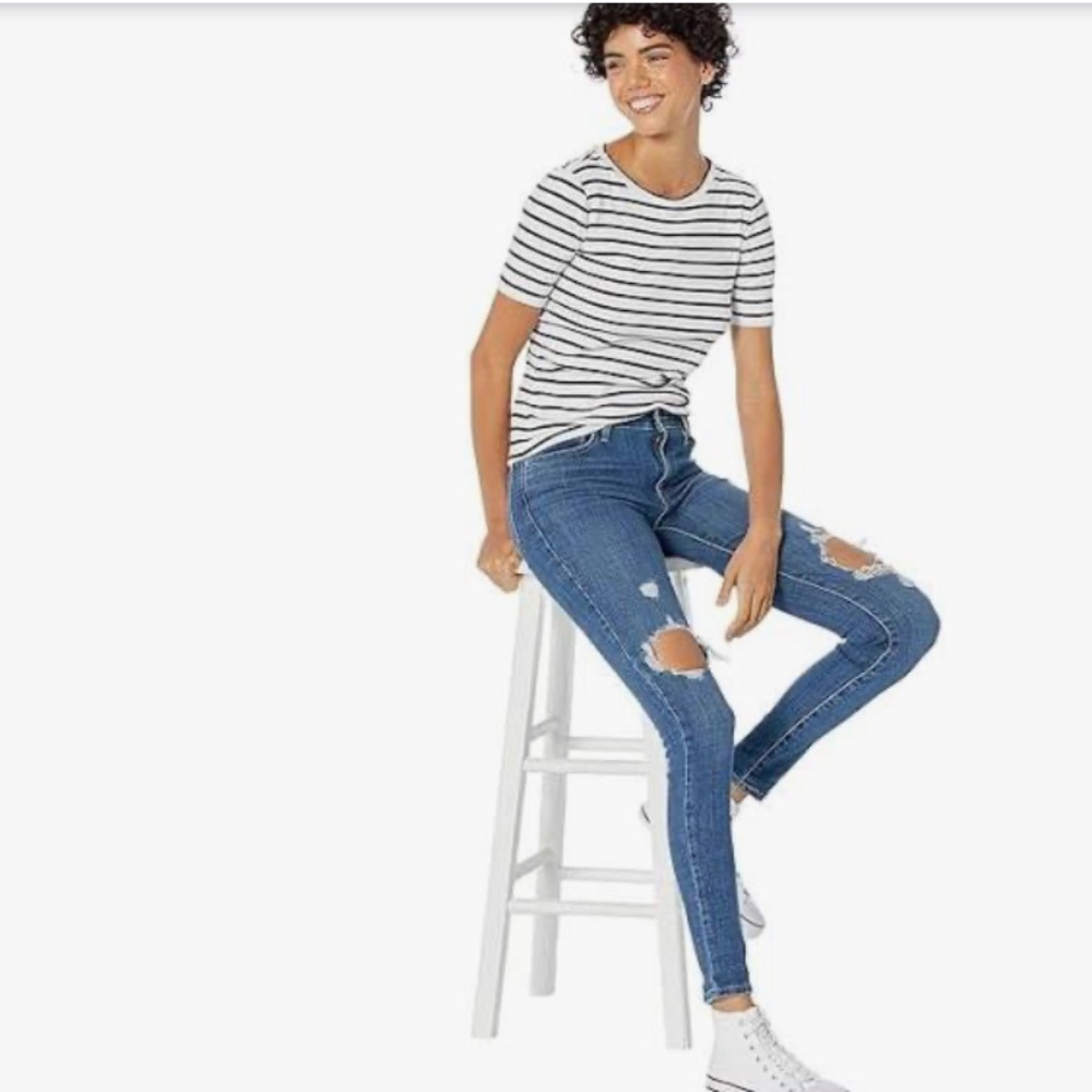 Levi's Skinny Distresses